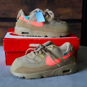 Nike Air Max 90 Off-White Toddler Size 8C.